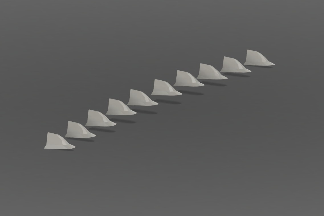STL file vortex generator car shark 🚗・3D printable model to download・Cults